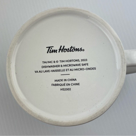 Tim Hortons Mug 2023 White 20 oz Sorry For What I Said Before I Had My Tims Cup - Picture 6 of 7